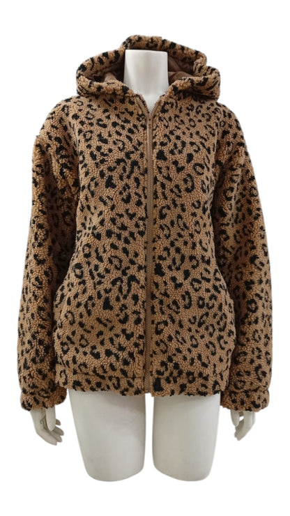 Chaqueta Corderito Animal Print
