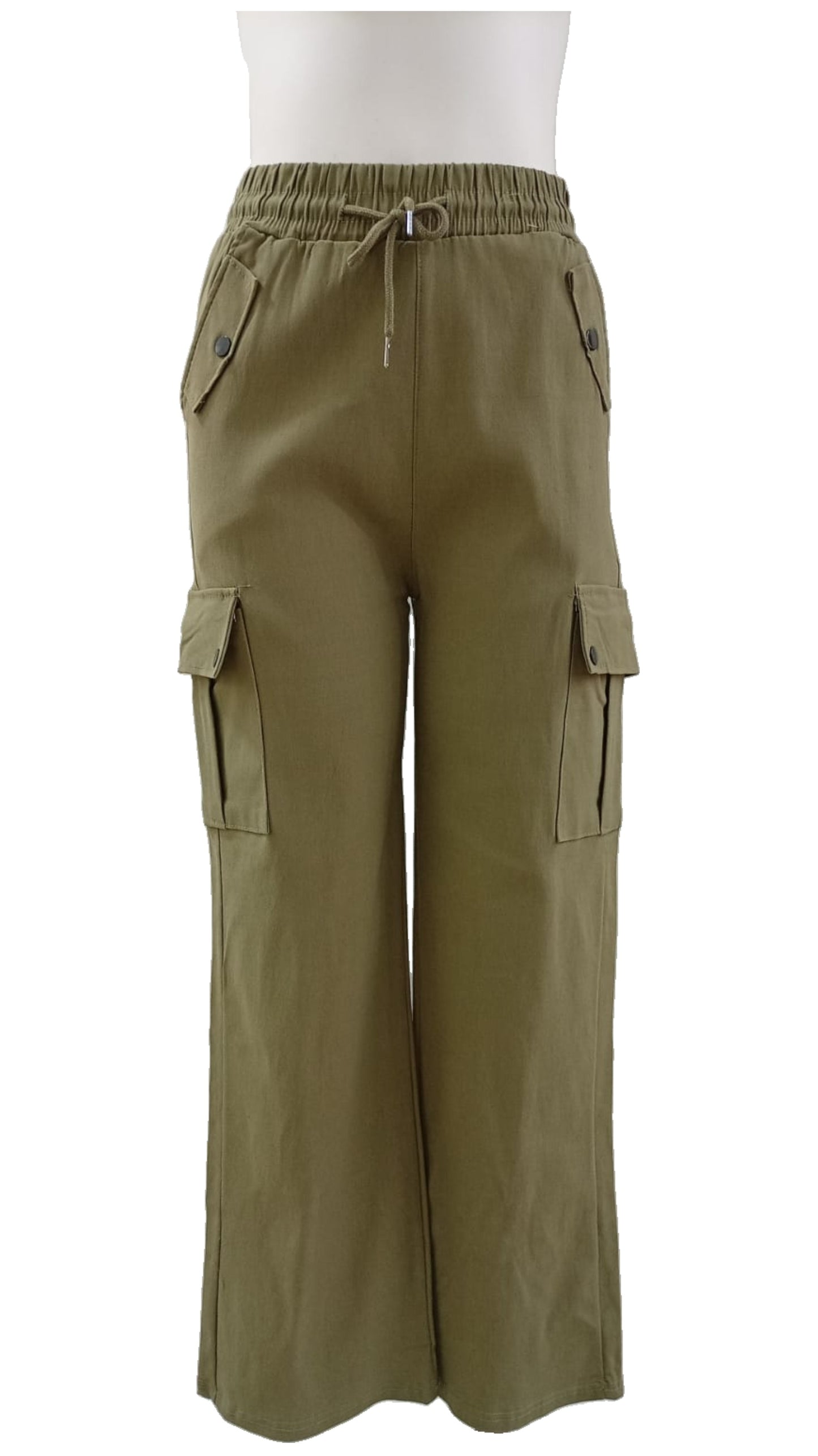 Pantalón Cargo Elasticado – Comodidad y Estilo que se Mueve Contigo