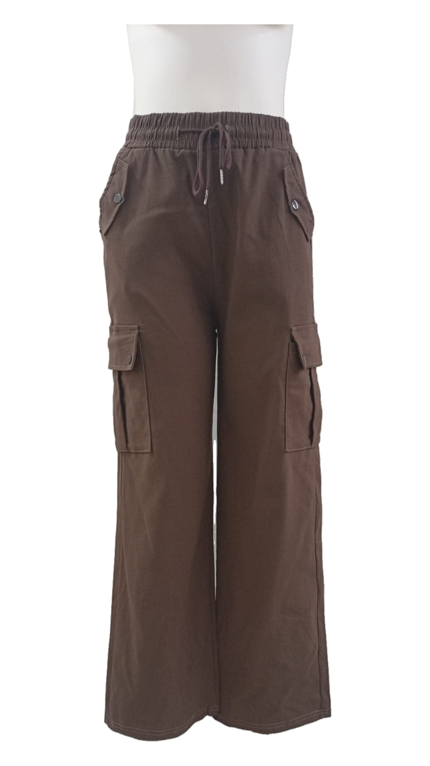 Pantalón Cargo Elasticado – Comodidad y Estilo que se Mueve Contigo