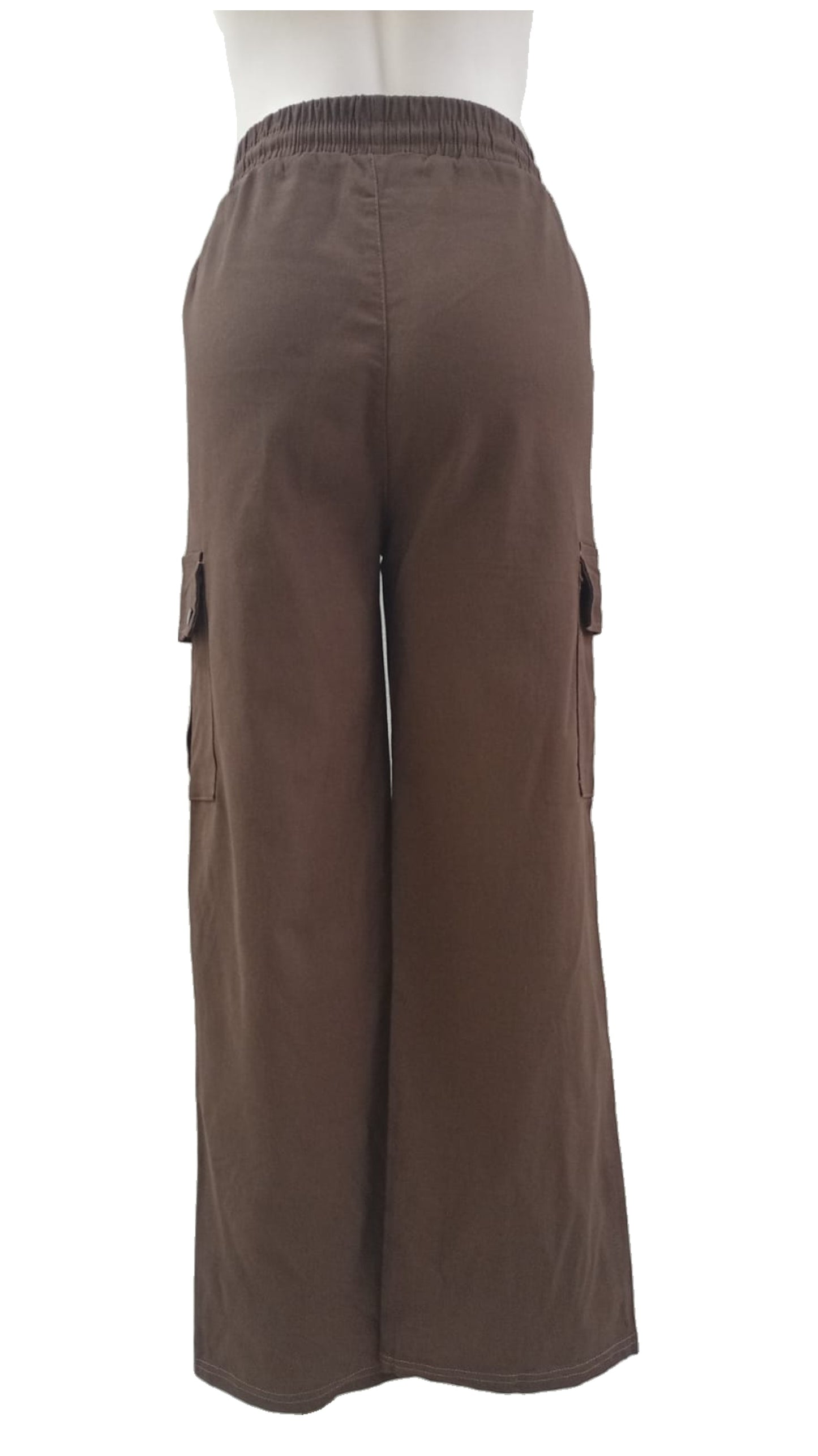 Pantalón Cargo Elasticado – Comodidad y Estilo que se Mueve Contigo