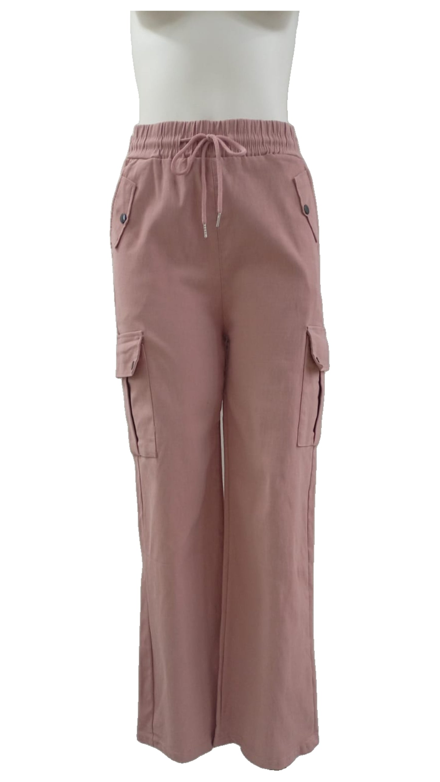 Pantalón Cargo Elasticado – Comodidad y Estilo que se Mueve Contigo