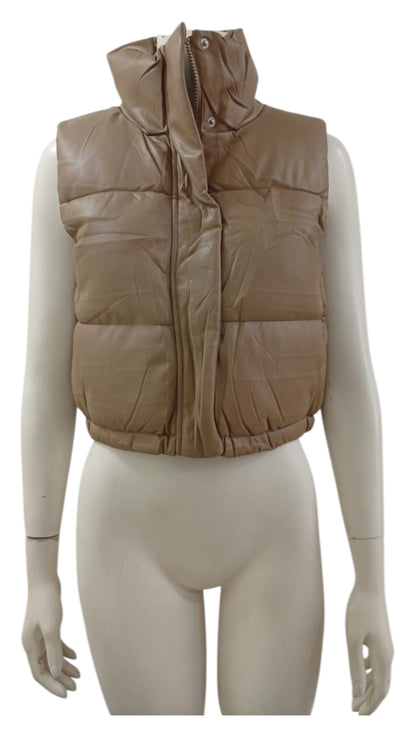 Chaqueta Puffer sin Mangas Corta– Ligera, Moderna y Perfecta para Capas con Estilo