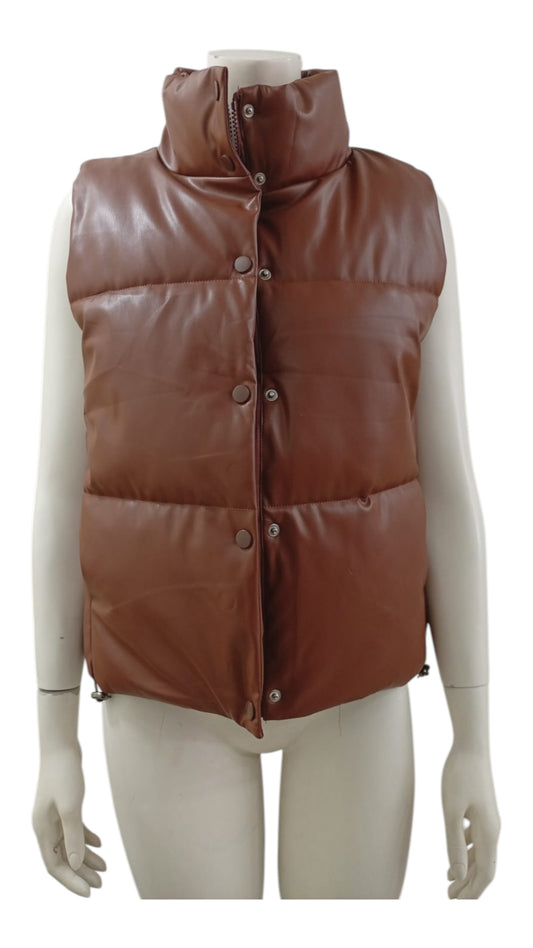 Chaqueta Puffer sin Mangas de Largo Medio – Ligera, Cálida y con Estilo