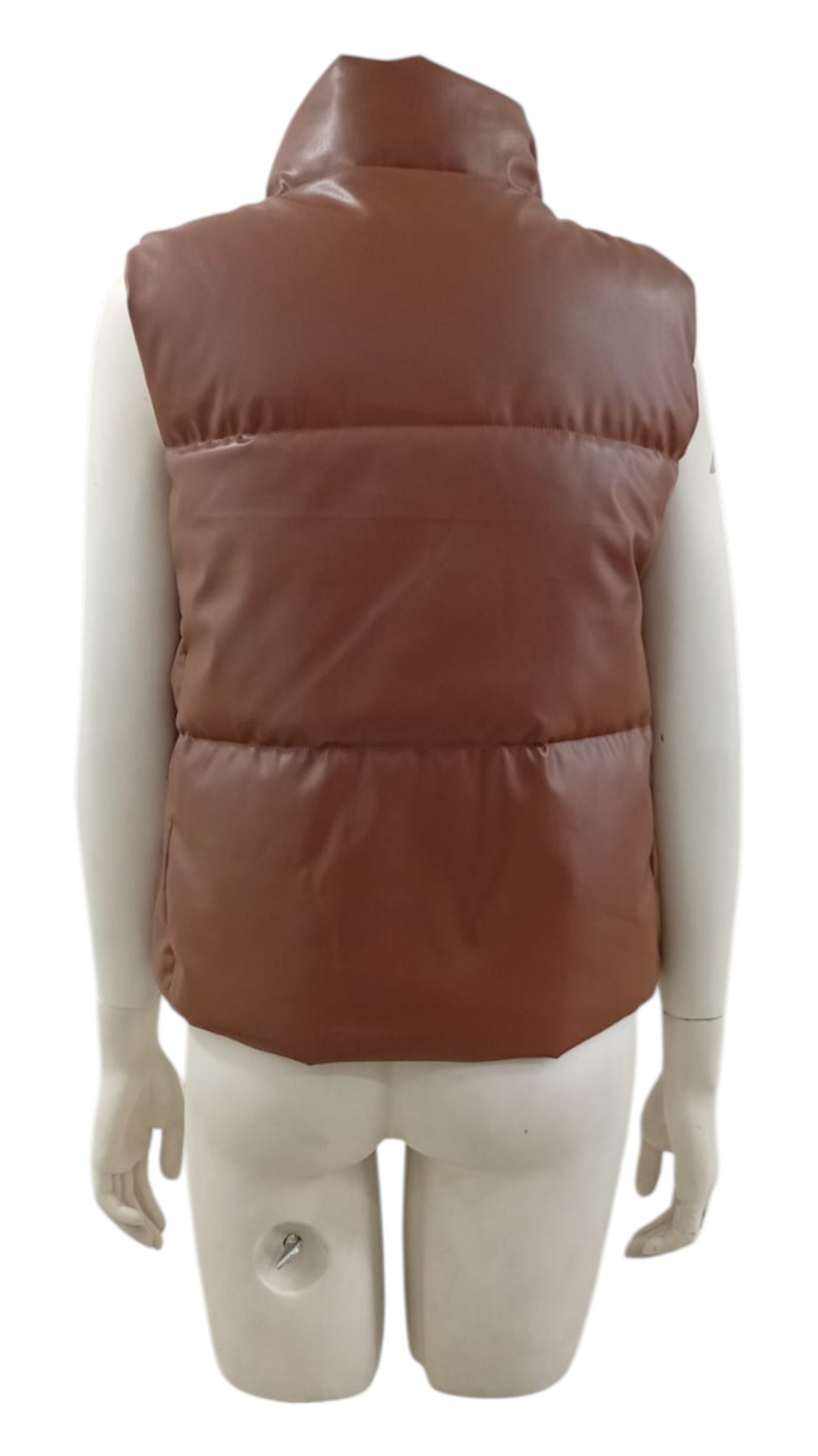 Chaqueta Puffer sin Mangas de Largo Medio – Ligera, Cálida y con Estilo