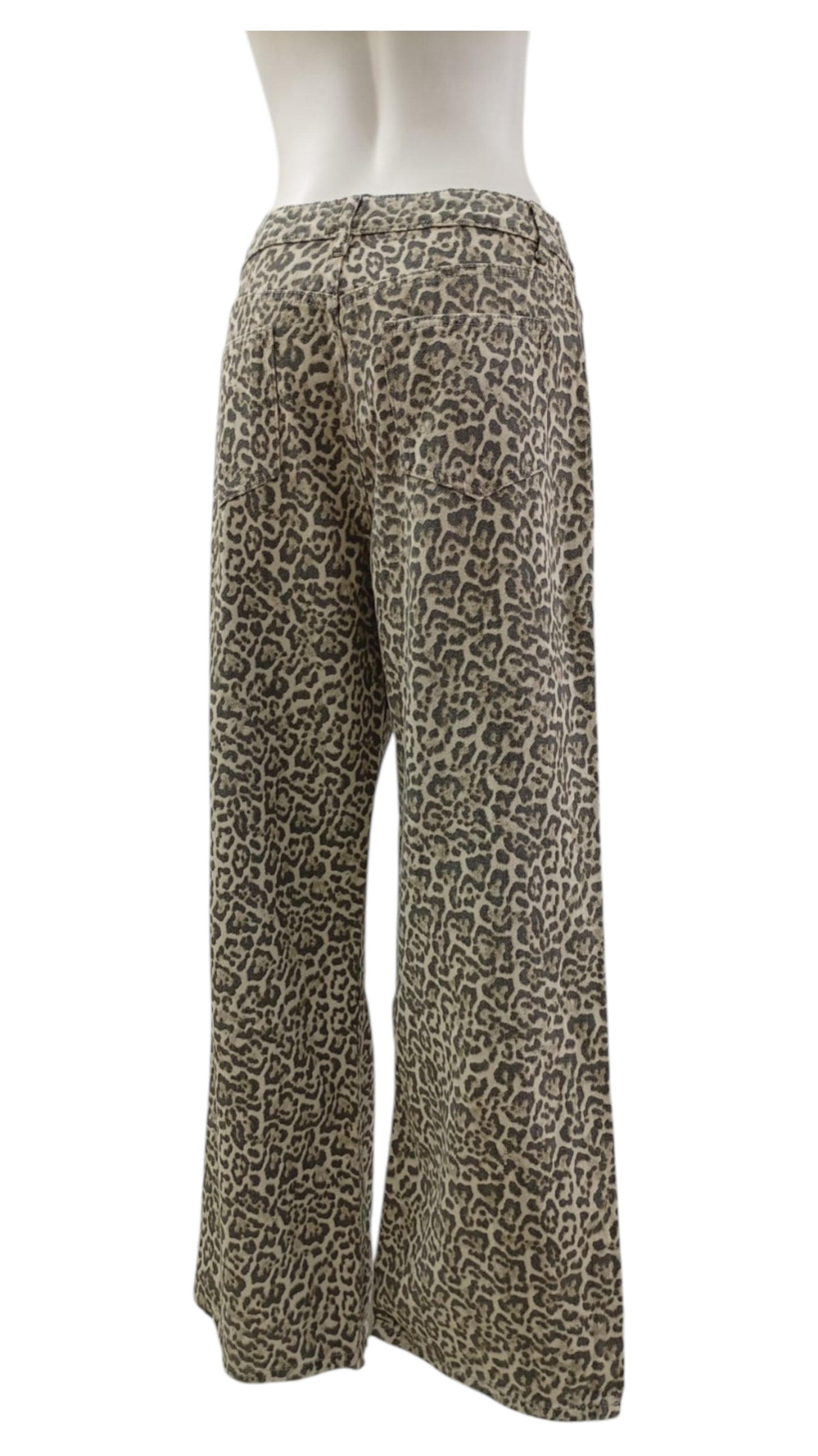 Jeans Animal Print Elasticado – Atrevimiento y Comodidad en una Prenda