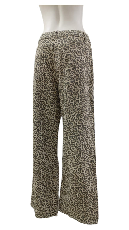 Jeans Animal Print Elasticado – Atrevimiento y Comodidad en una Prenda