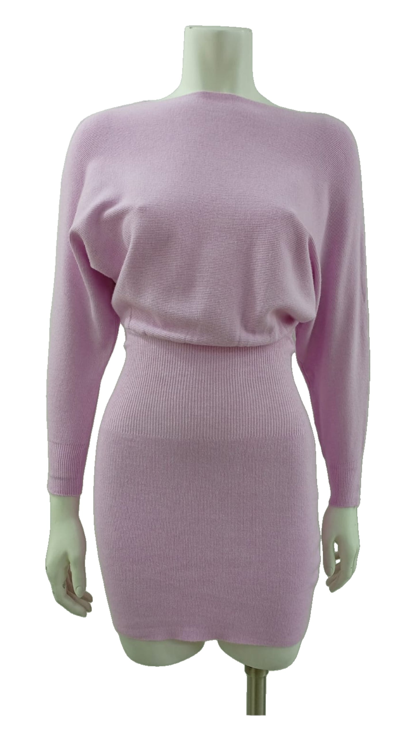 Vestido Corto de Lana – Ajustado a la Cintura