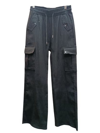 Pantalón Cargo Elasticado – Comodidad y Estilo que se Mueve Contigo