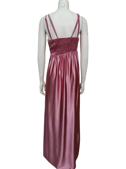 Vestido de Fiesta Seda Mujer – Corte Asimétrico con Ajuste Perfecto